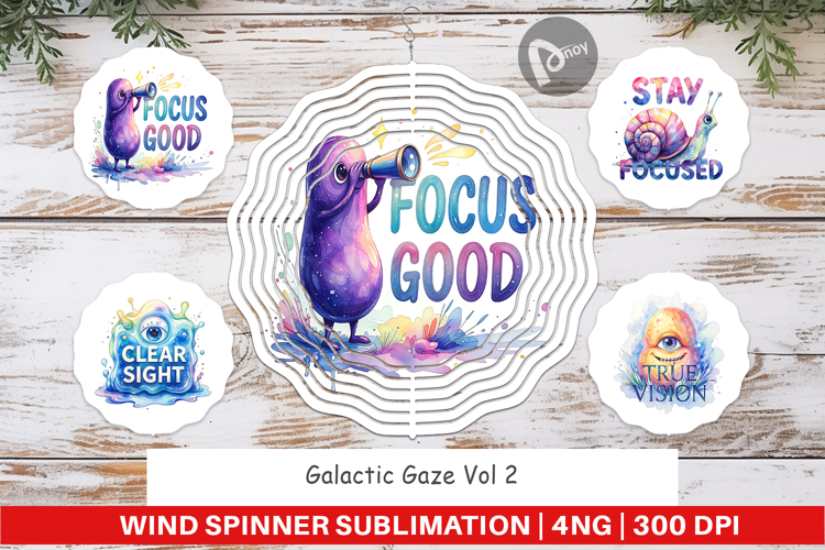 One Eyed Monster Wisdom Wind Spinner