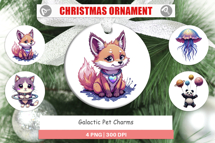 Ornament Galactic Pet Charms