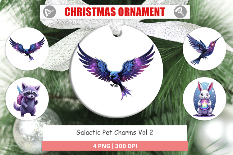Ornament Galactic Pet Charms