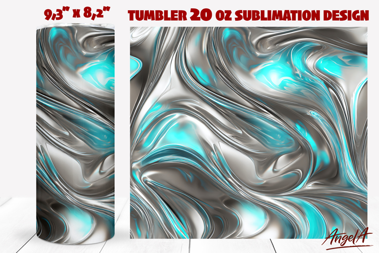 Blue Texture Image 11