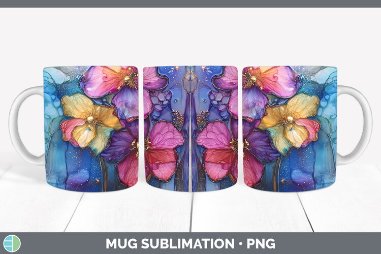 GorgeousGalaxy Mug Wrap design.