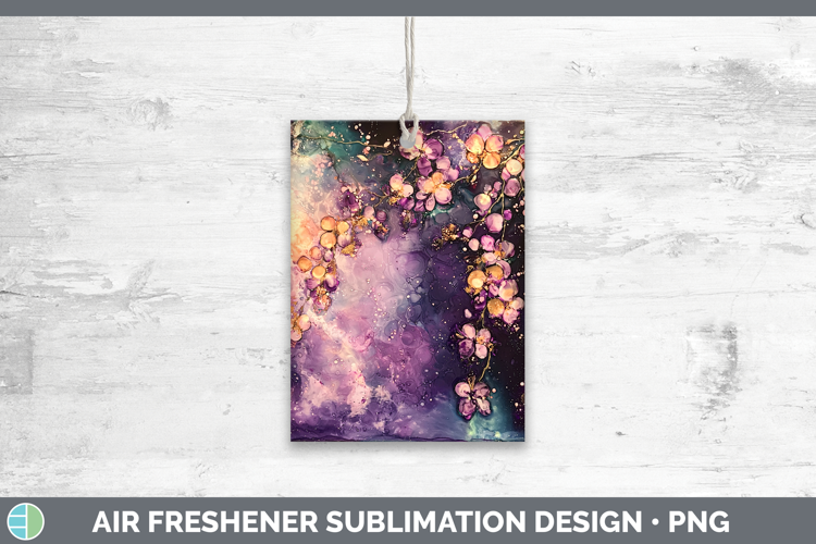 Galaxy Acacia Air Freshener Sublimation Car Freshener Design