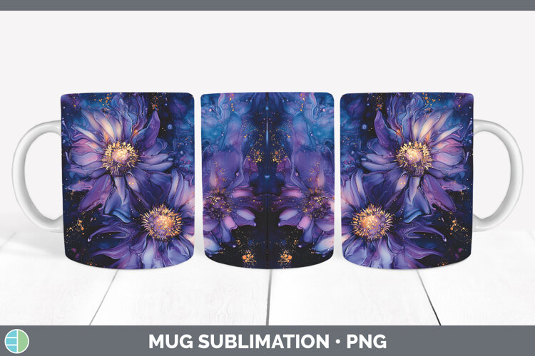 GorgeousGalaxy Mug Wrap design.
