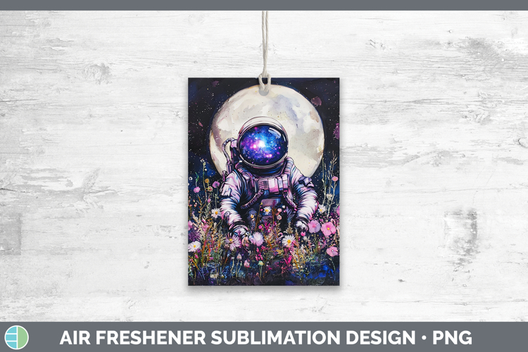Galaxy Astronaut Air Freshener Sublimation Car Freshener Des