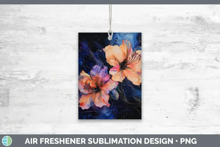 Galaxy Azalea Air Freshener Sublimation Car Freshener Design