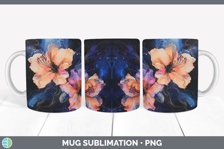 GorgeousGalaxy Mug Wrap design.