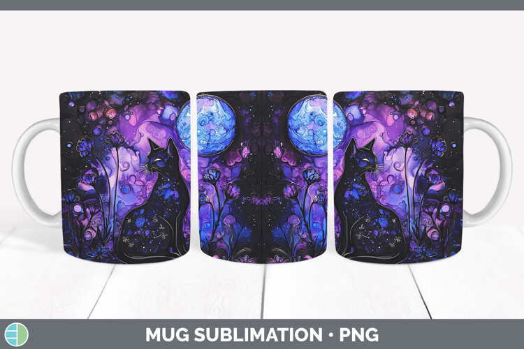 GorgeousGalaxy Mug Wrap design.