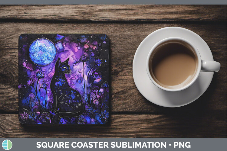 GorgeousGalaxy Square Coaster design.
