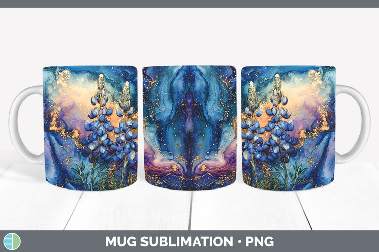 GorgeousGalaxy Mug Wrap design.