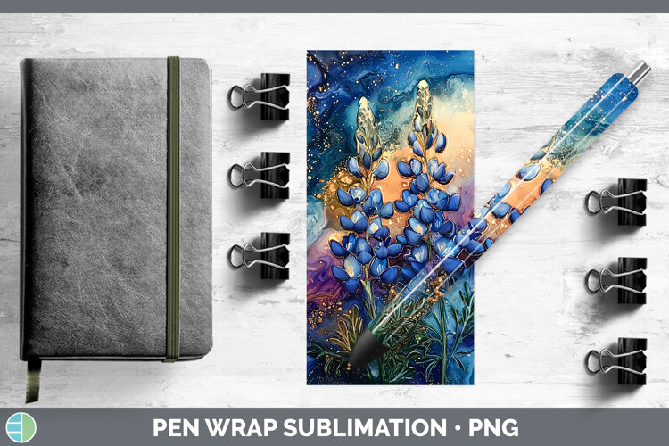 GorgeousGalaxy Pen Wrap design.