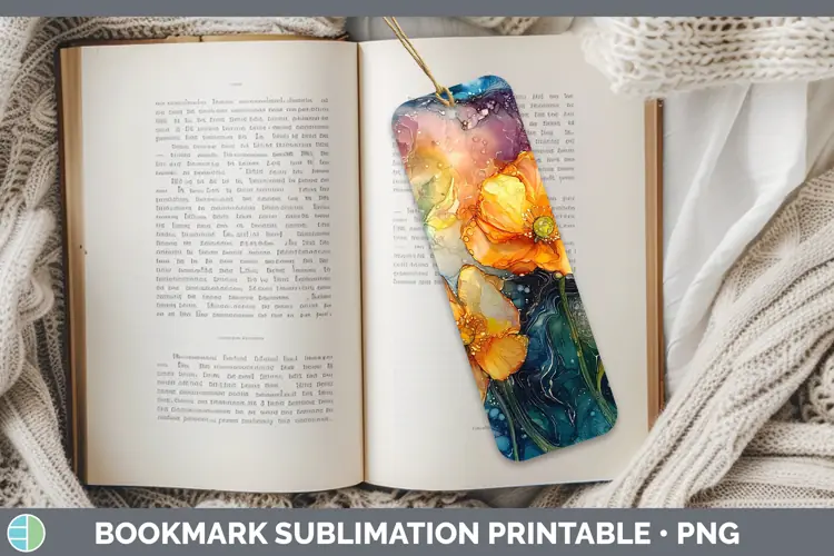 Galaxy Buttercup Bookmark Sublimation Printable Designs