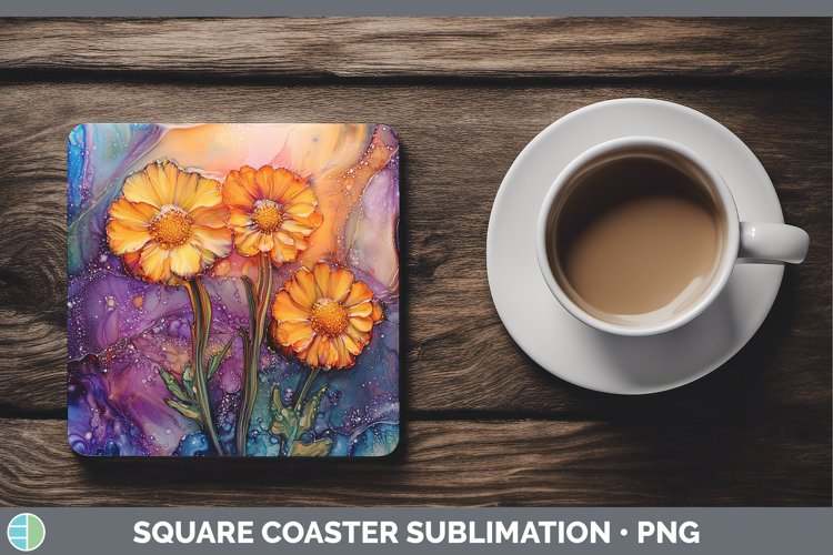 GorgeousGalaxy Square Coaster design.