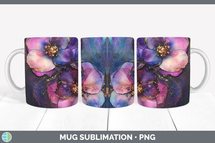 GorgeousGalaxy Mug Wrap design.