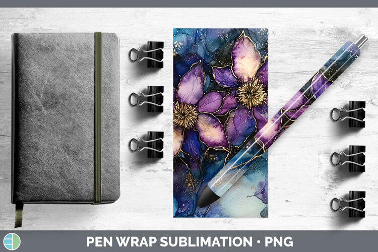 GorgeousGalaxy Pen Wrap design.