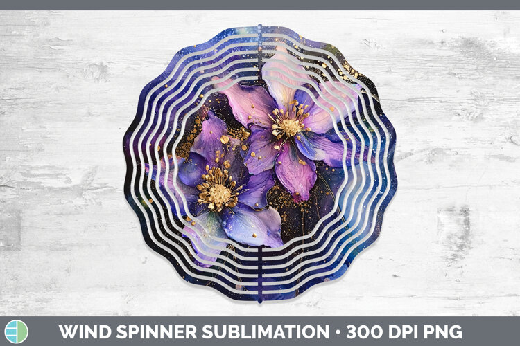 GorgeousGalaxy Wind Spinner design.