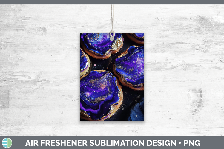 Galaxy Cookies Air Freshener Sublimation Car Freshener Desig
