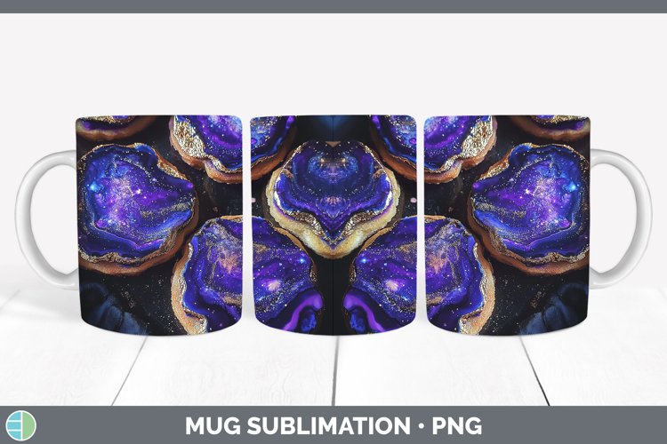 GorgeousGalaxy Mug Wrap design.