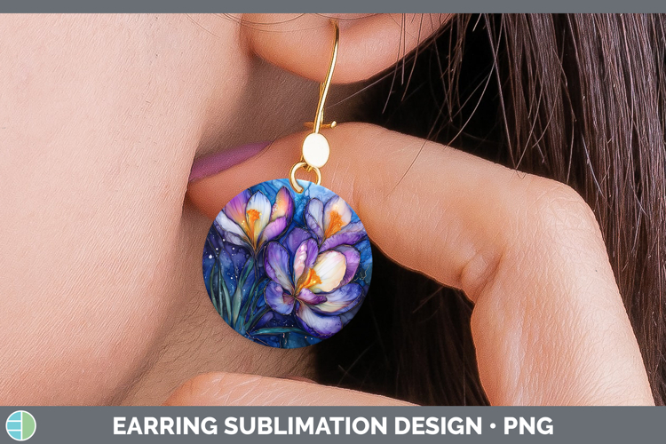 Sublimation Earring Designs Image 11