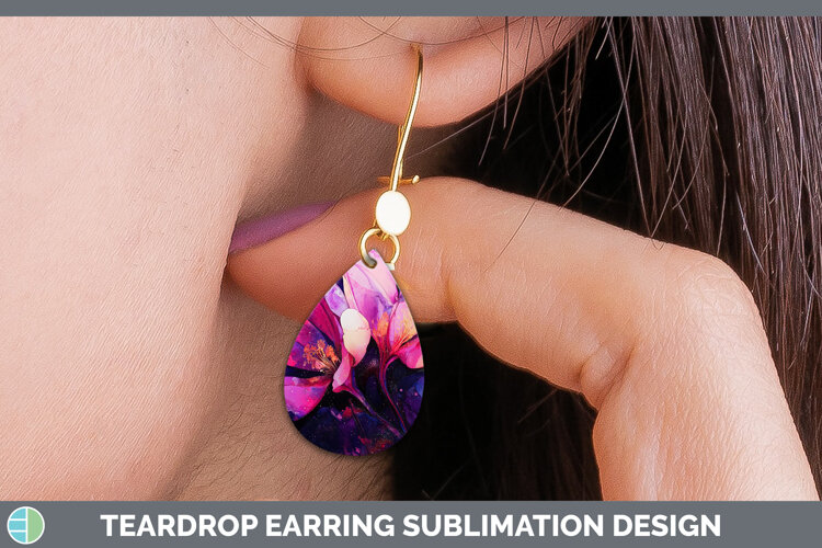 GorgeousGalaxy Teardrop Earrings design.
