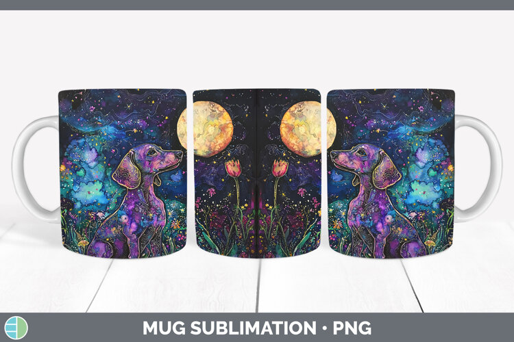 GorgeousGalaxy Mug Wrap design.