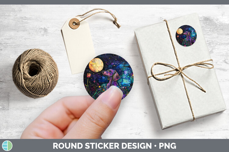 GorgeousGalaxy Stickers design.