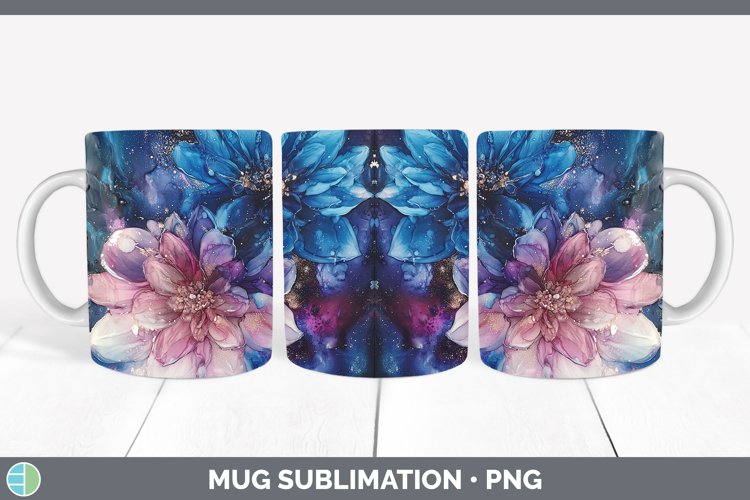 GorgeousGalaxy Mug Wrap design.
