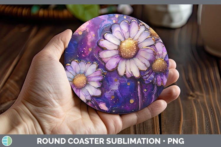 GorgeousGalaxy Round Coaster design.