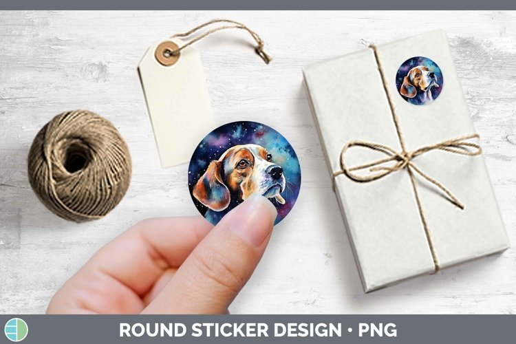 GorgeousGalaxy Dog Stickers design.