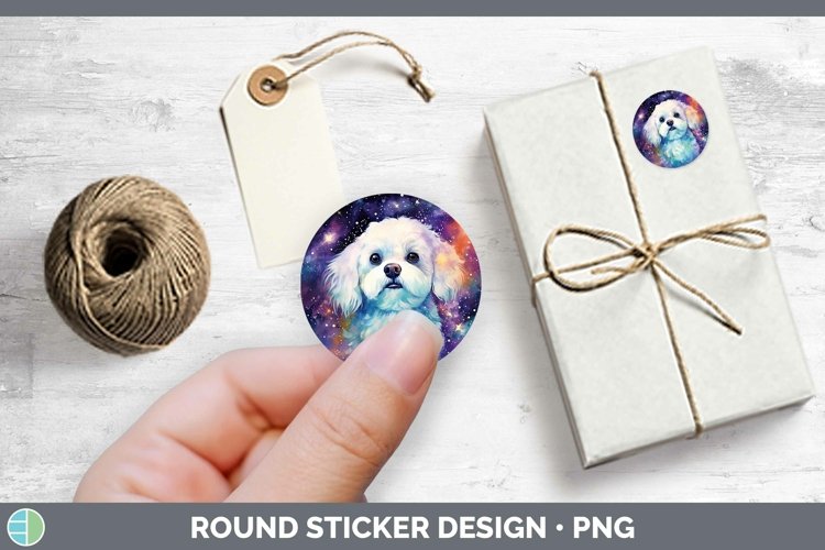 GorgeousGalaxy Dog Stickers design.