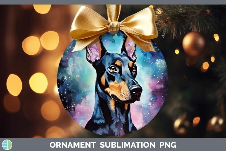 GorgeousGalaxy Dog Ornament design.