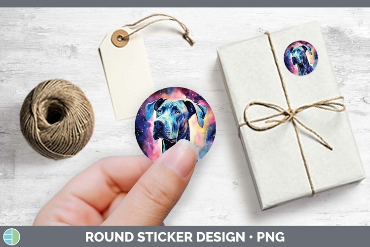 GorgeousGalaxy Dog Stickers design.