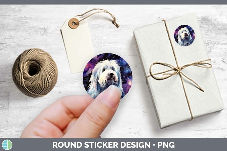 GorgeousGalaxy Dog Stickers design.