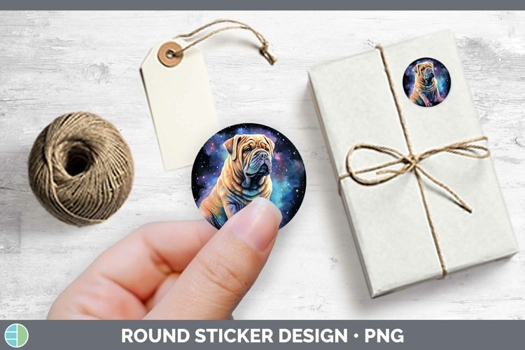 GorgeousGalaxy Dog Stickers design.