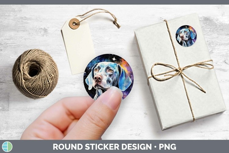 GorgeousGalaxy Dog Stickers design.