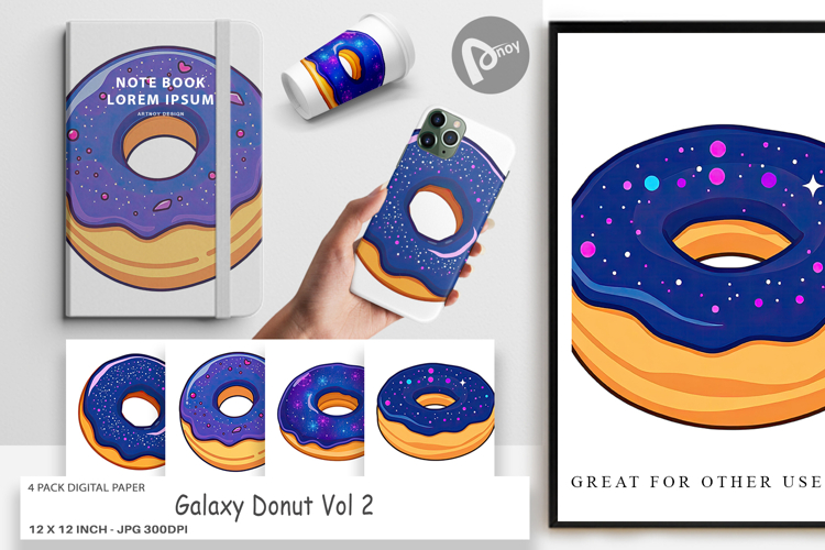 Donut Clipart Image 6