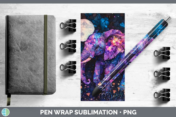 GorgeousGalaxy Pen Wrap design.