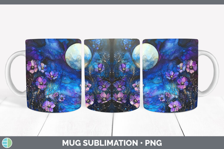 GorgeousGalaxy Mug Wrap design.