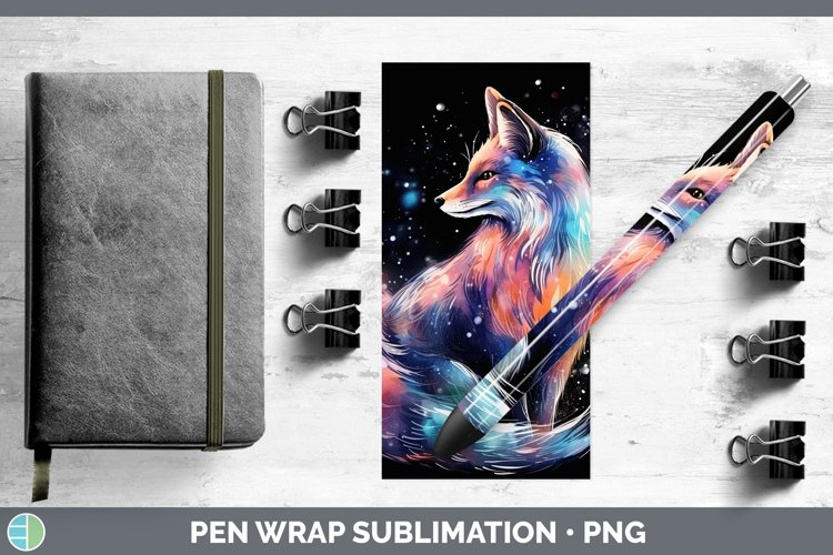 GorgeousGalaxy Pen Wrap design.