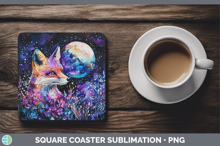 GorgeousGalaxy Square Coaster design.