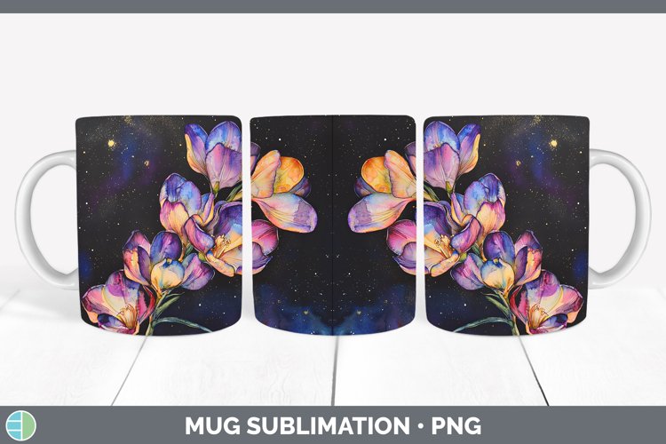 GorgeousGalaxy Mug Wrap design.