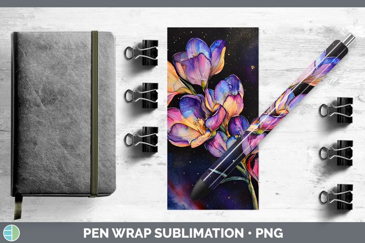 GorgeousGalaxy Pen Wrap design.
