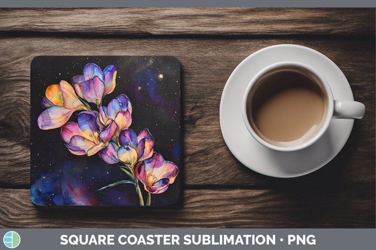 GorgeousGalaxy Square Coaster design.