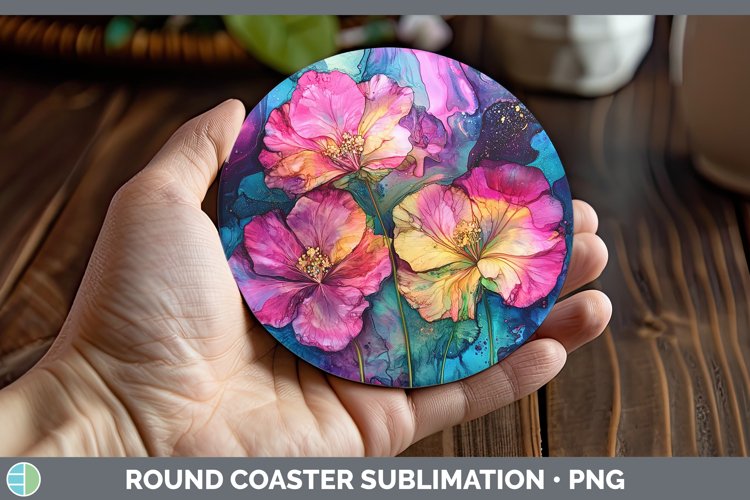 GorgeousGalaxy Round Coaster design.