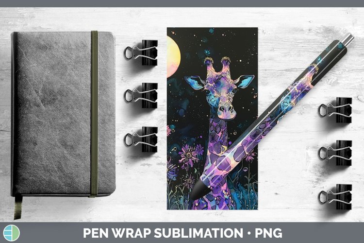GorgeousGalaxy Pen Wrap design.