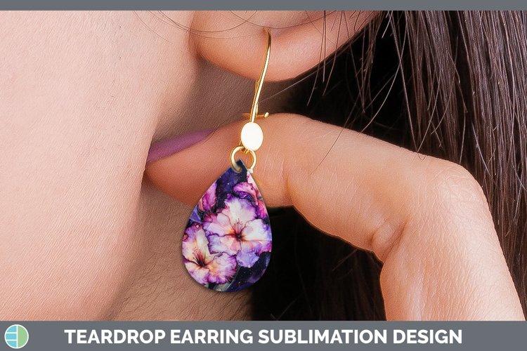 GorgeousGalaxy Teardrop Earrings design.