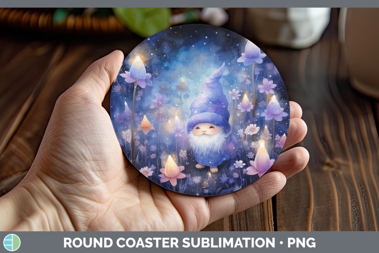GorgeousGalaxy Round Coaster design.
