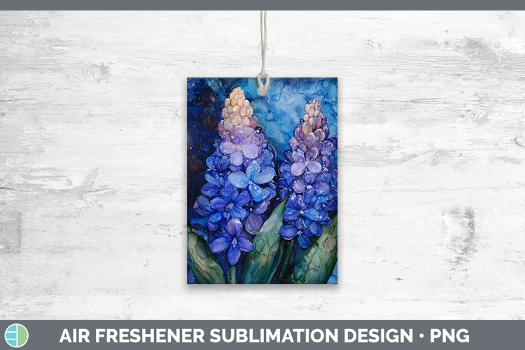 Galaxy Hyacinth Air Freshener Sublimation Car Freshener Desi