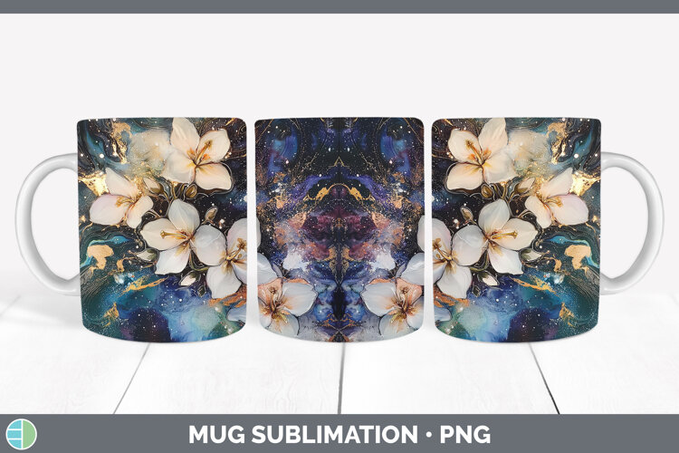 GorgeousGalaxy Mug Wrap design.