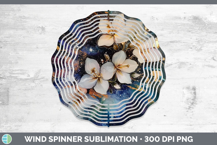 GorgeousGalaxy Wind Spinner design.