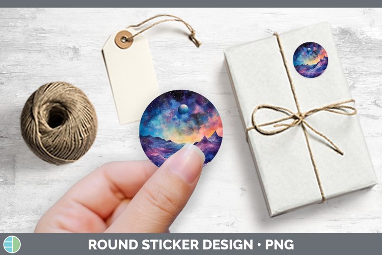 GorgeousGalaxy Stickers design.